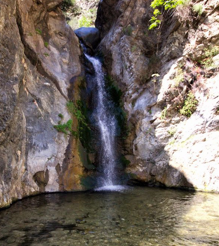 photo of eaton falls waterfall